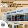 Assistência 24 horas nas urgências e emergências